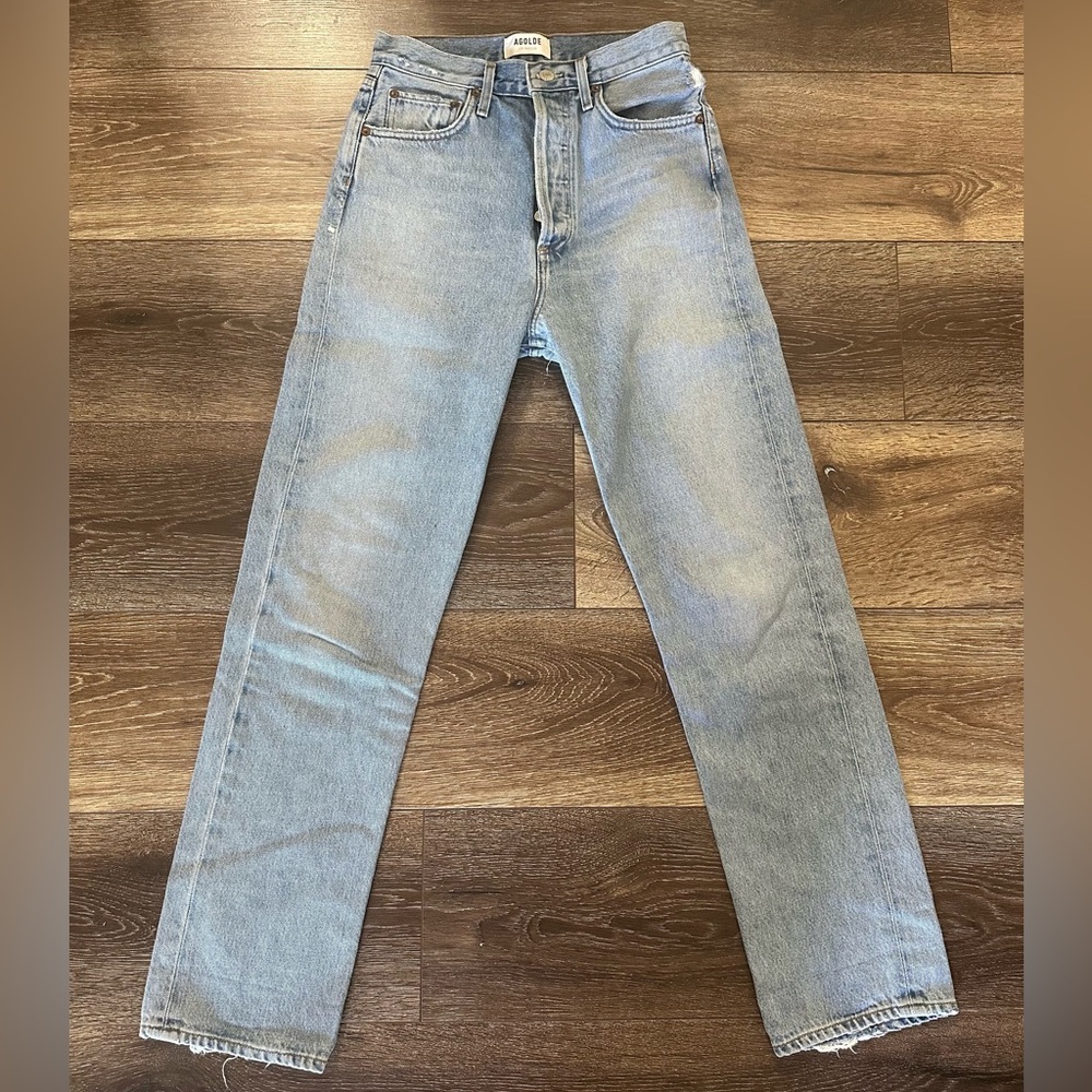 Agolde Pinch Waist in colour Soundwave